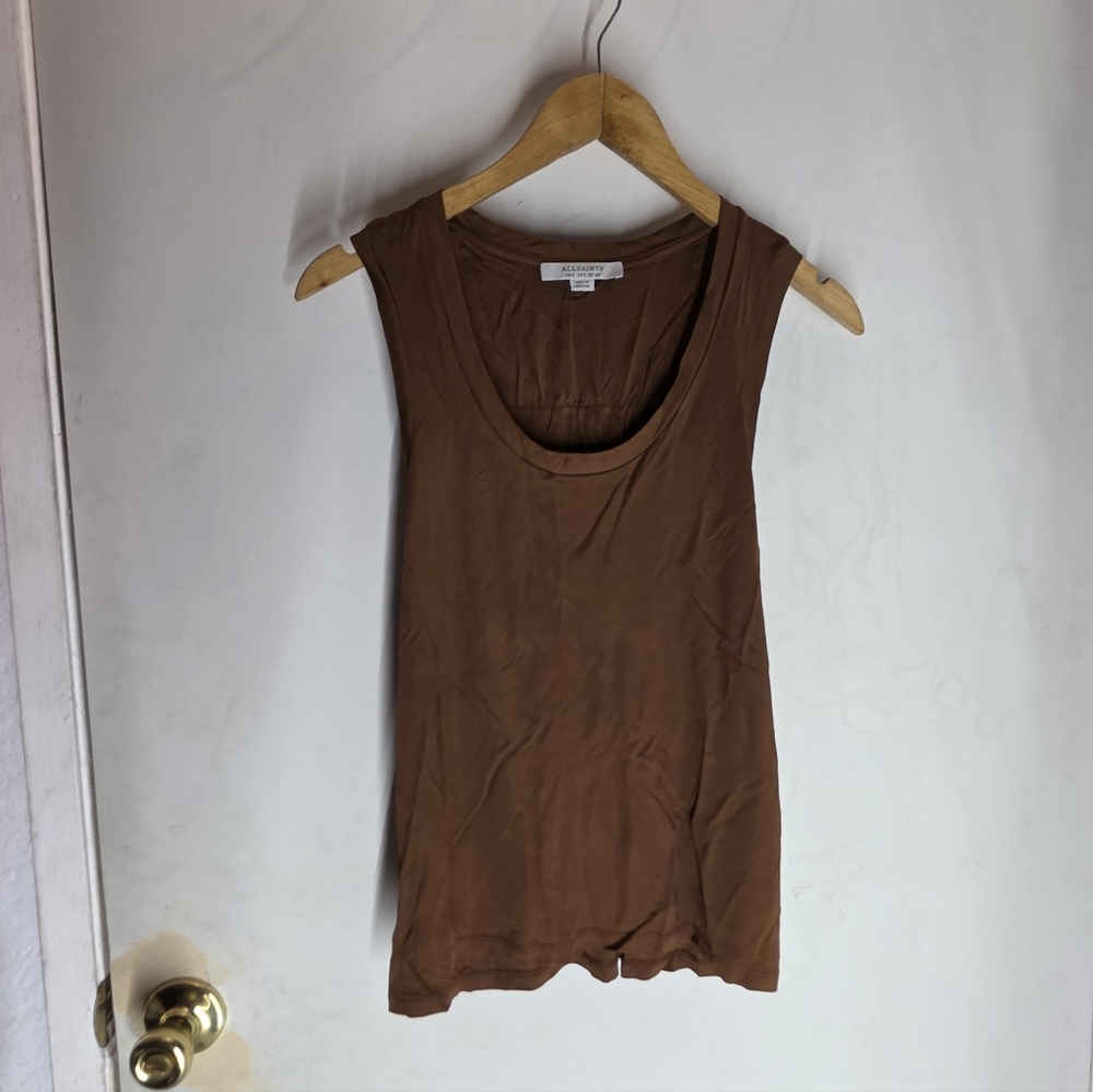 Allsaints ladies sleeveless tank top blouse